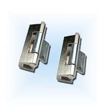 Aluminum frame door hinge CL237 industrial machinery and equipment zinc alloy dismounting card type no cover iron box dark hinge cabinet lock