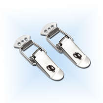 Stainless steel buckle 104 tool bag industrial machinery buckle iron lock duckbill buckle wooden box sheet metal box buckle