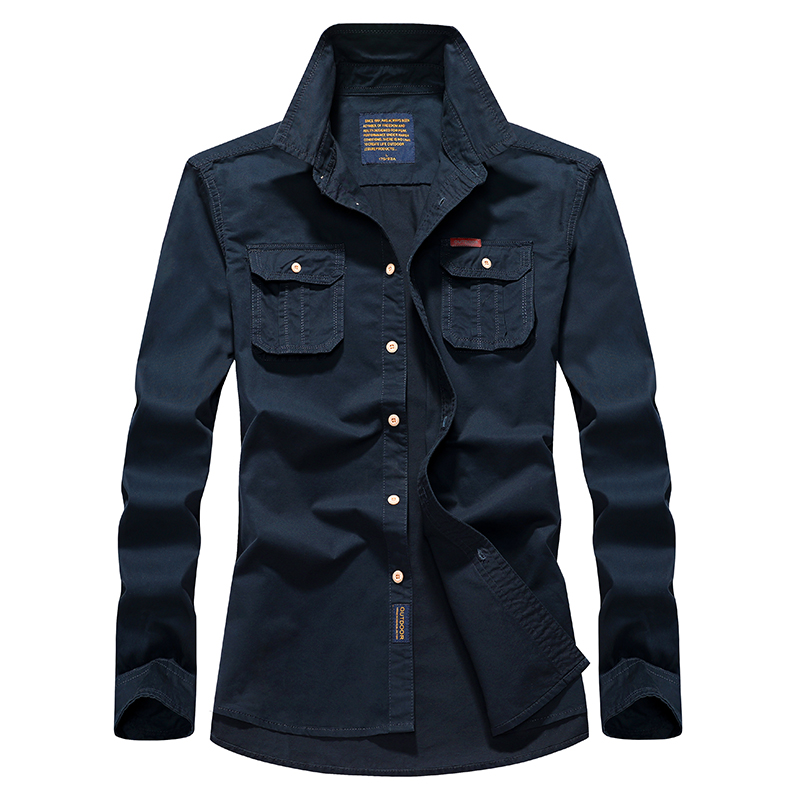 Men's army dress of hard sleeve M - A1 M65 retro air shirt men's tide