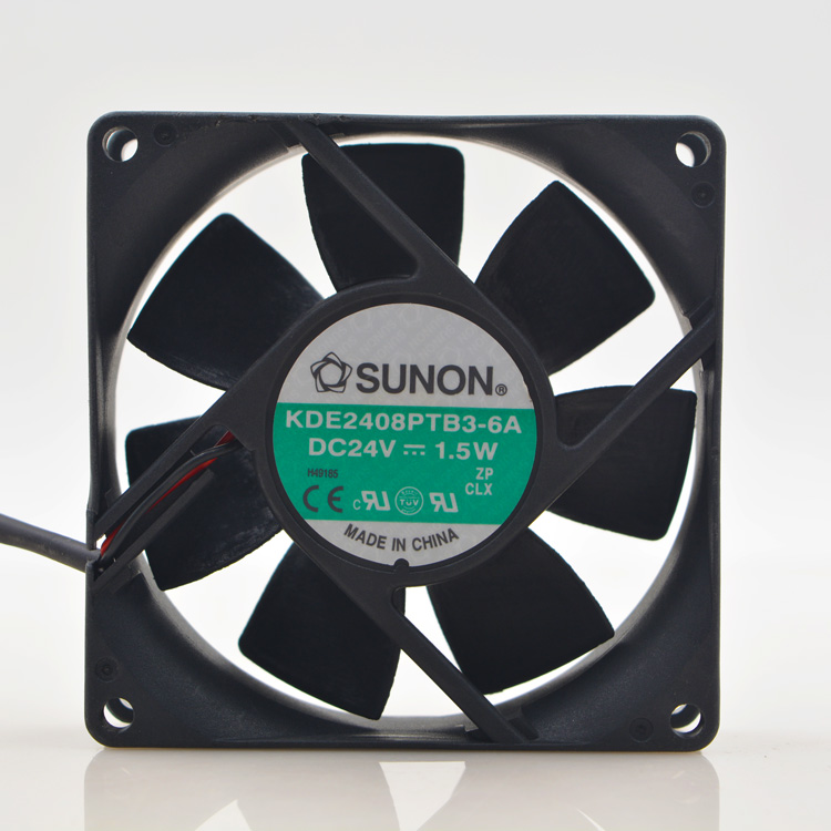 Original construction quasi-SUNON KDE2408PTB3-6A 24A 1 5W 8025 8 cm cooling fan