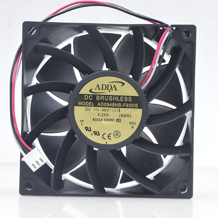 ADDA 9CM 48V 0 25A 9238 9038 AD0948HB-F93DS Inverter Server Fan