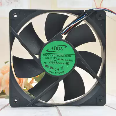 ADDA AD1212MX-A7BGL 12V 0 33A 12025 12CM Main chassis motherboard speed control power fan