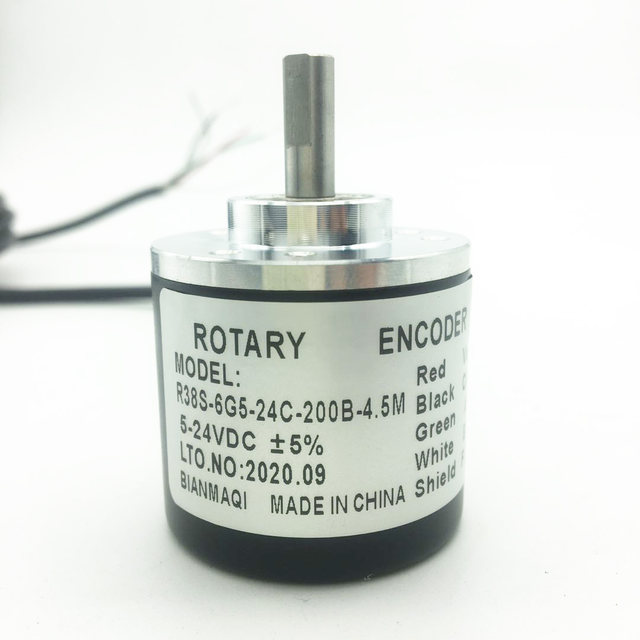 Incremental Rotary Encoder R38S-6G5-26F-200-360-400-500-600-1000-1024Bm