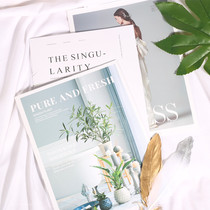 Photography English magazine gourmet shooting background cloth ins decoration posing newspaper photo prop book ornaments ornaments