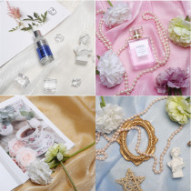 Oil painting texture yarn photo background cloth ins Net red nail ornaments live photography decorative photography props