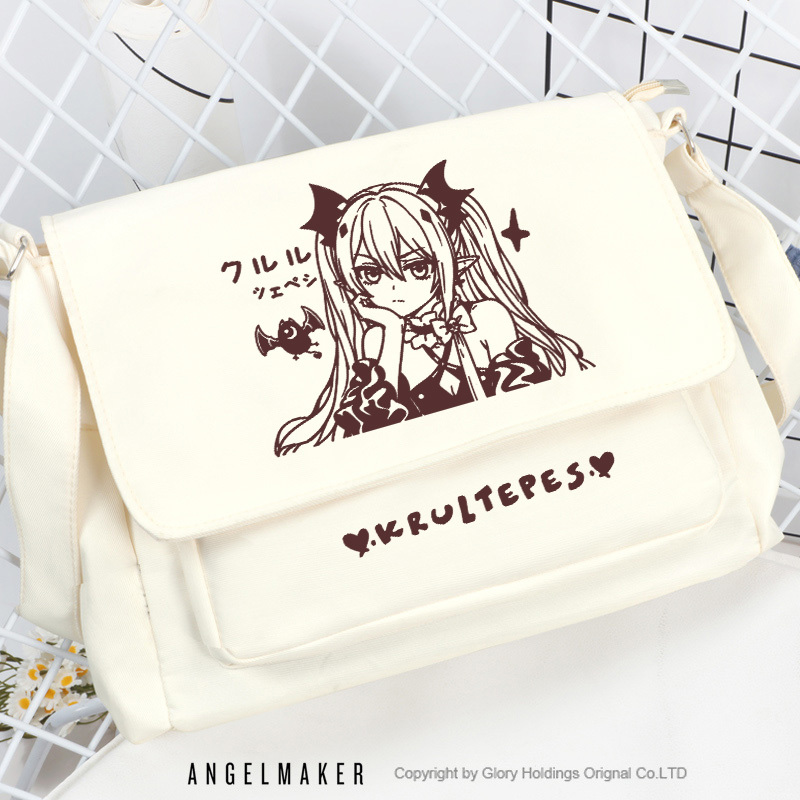 Seraph of the End Merchandise Krul Japanese Anime Student Tutoring Class Shoulder Bag Crossbody School Bag for Women Seraph of the End Merchandise Krul Japanese Anime Student Tutoring Class Shoulder Bag Crossbody School Bag for Women