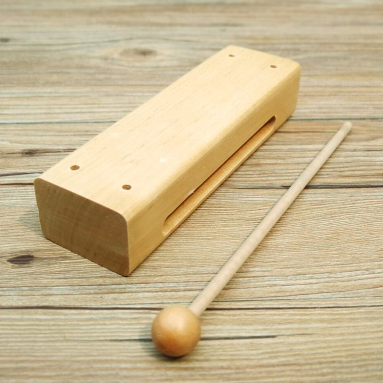 Orff percussion instrument wooden square clapper kindergarten early education music teaching aids children's hardwood clapper toys