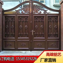 Door Villa door Luxury 23 outdoor door Aluminum art door Electric door sliding door Wall door