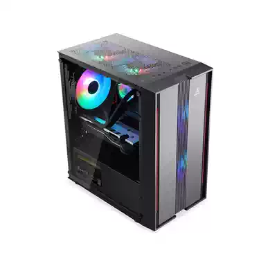 Matx motherboard Small main case Compact business office desktop mini main case Internet cafe full metal Internet cafe main case