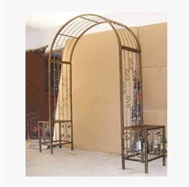 European wrought iron arches flower frame climbing courtyard outdoor flower arch rose climbing garden garden flower bracket