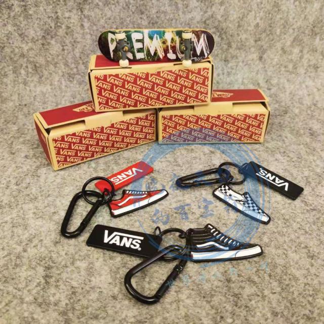 Authentic Vans Classic Shoe Style Metal Alloy Keychain Ring Pendant Accessory Trendy Brand Gift