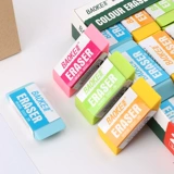 Двухцветный ластик для школьников, детские обучающие художественные канцтовары, E631