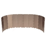 Дорожный ветрозащитный портативный универсальный металлический ветрозащитный чехол, снаряжение, 10 штук, алюминиевый сплав