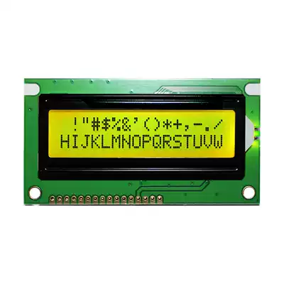 Painted crystal Technology HJ1602B1602lcd LCD screen character display module 84*44*12 5v voltage