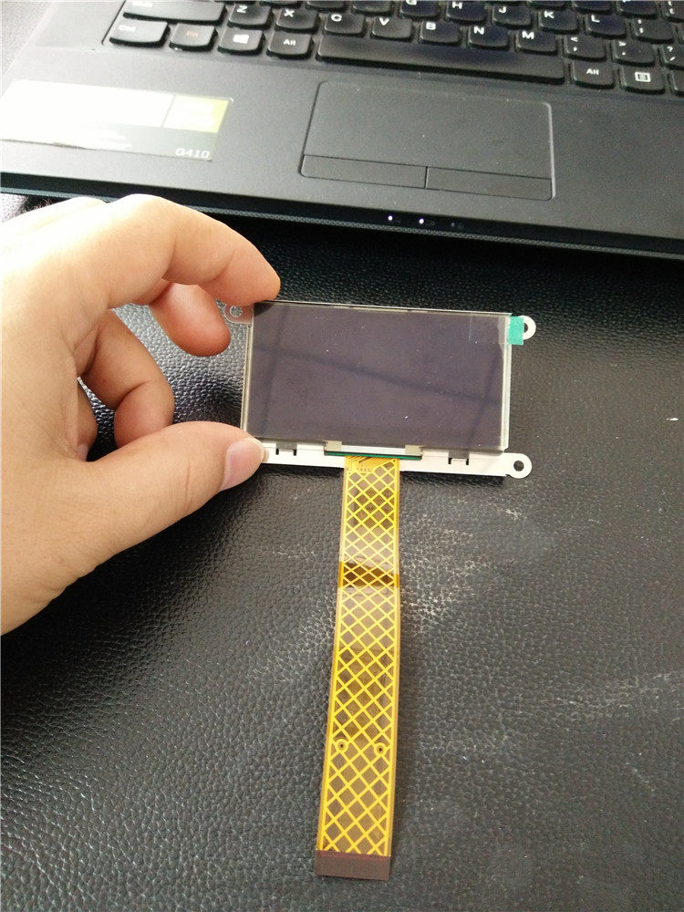 Small size 2 7 inch 12864OLED wide temperature 12864 LCD screen SPI serial screen full viewing angle with iron frame