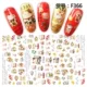 Dụng cụ làm móng In 3D Sticker Trang sức được đề nghị Lucky Cat Series Dính Sticker Cartoon Golden Retriever Orange Cat - Công cụ Nail