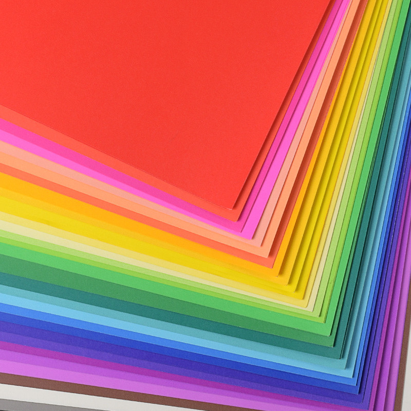 4 open cardboard large 4k color thickened kindergarten students children handmade paper painting black and white hard cardboard