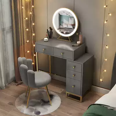 Makeup table Nordic net celebrity ins wind storage cabinet one bedroom modern simple small apartment light luxury makeup table