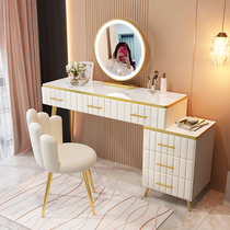 Dresser Bedroom small apartment Modern simple Nordic light luxury female net red ins wind makeup table storage cabinet one