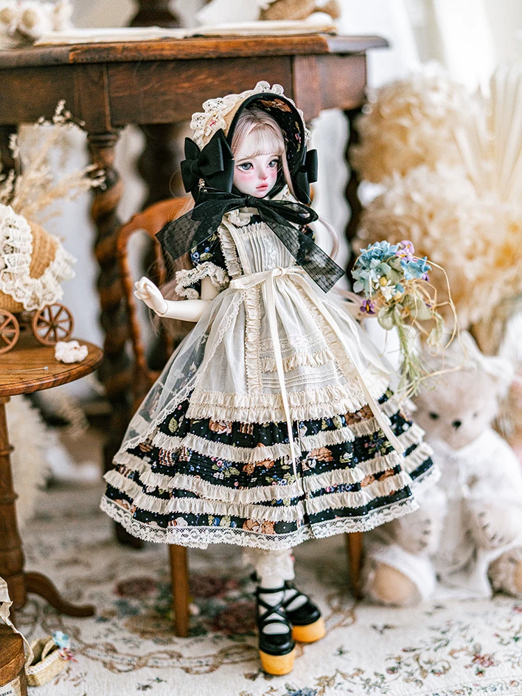 [MELODY.C BJD MDD 四分男女 berry bear PH风连衣裙]