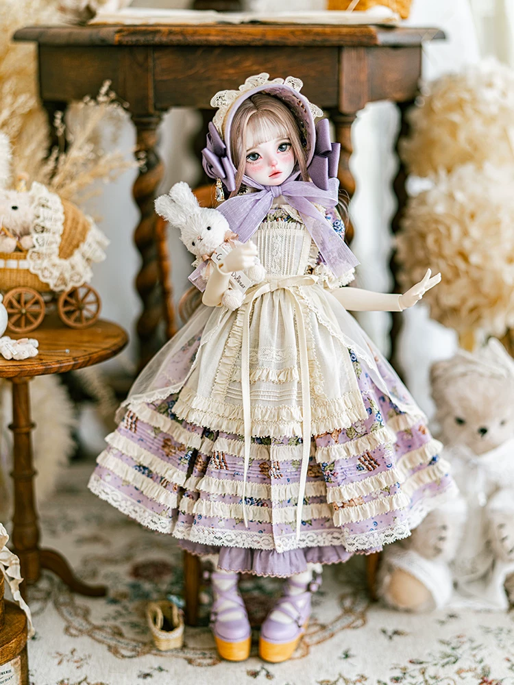 [MELODY.C BJD MDD 四分男女 berry bear PH风连衣裙]