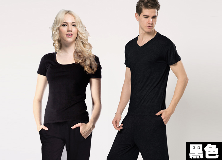 Của nam giới đồ ngủ mùa hè mỏng phương thức ngắn tay T-Shirt quần XL thể thao giản dị lỏng phù hợp với dịch vụ nhà đồ ngủ nam