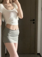 Мини-юбка, безопасные штаны, (в наличии на складе)