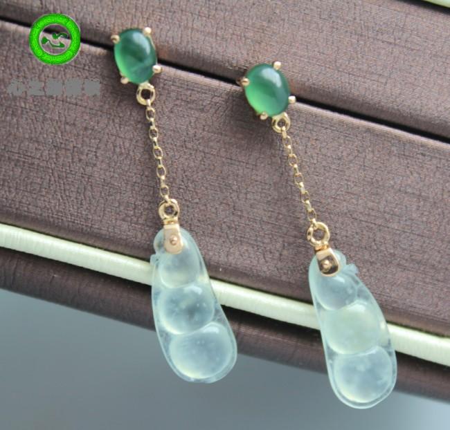 Hulu ear crash personally customized K gold set 100858