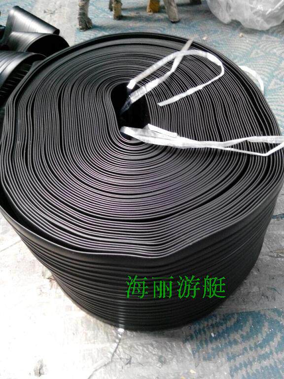 Assault boat Fishing boat accessories Marine anti-collision strip attached to the bottom of the boat bow anti-scratch wear-resistant protective belt Reinforced armored belt