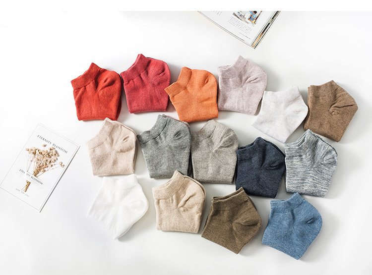 Vớ nữ mùa hè mỏng phần phụ nữ vớ vớ cotton Nhật Bản màu kẹo của phụ nữ vớ đẹp giá rẻ