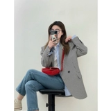 Осенний пиджак классического кроя, сексуальная сумка для отдыха, коллекция 2022, подходит для подростков