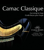 French original imported Camac Kamaka harp string sheep intestine nylon metal pedal key string single
