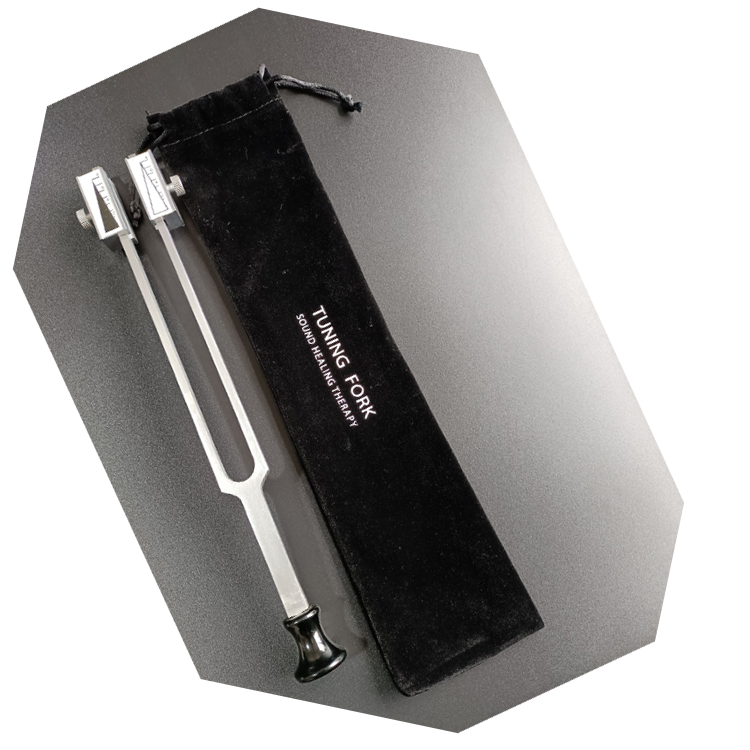 Monthly Pin 500] C128HZ medical tuning fork semi-quantitative aluminum tuning fork square wheel Tuning Fork with suede cloth bag