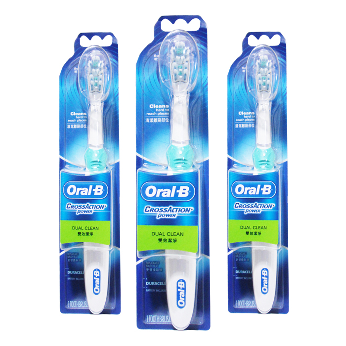 Hong Kong imports OralB Oulle B electric toothbrush multi - dynamic battery type adult soft hair whitening teeth