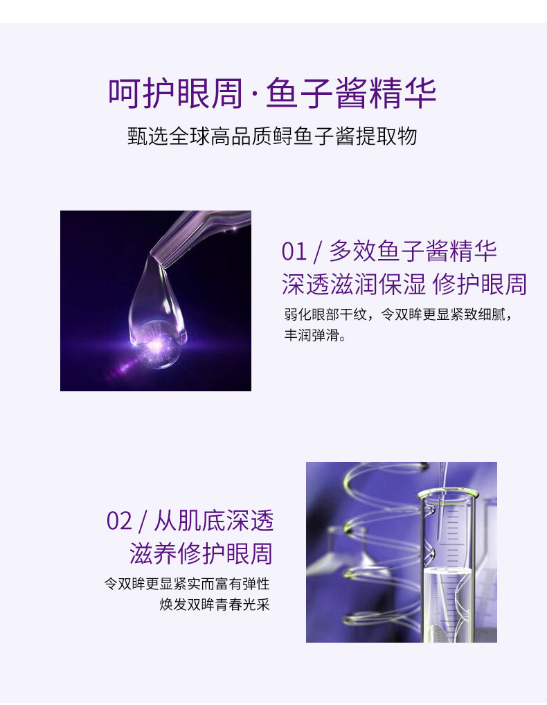 屈臣氏热售 Missface 深海鱼子酱眼霜 法国进口原料 图3