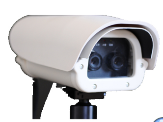 Tunnel warehouse large space HD video image Infrared flame alarm detector Fire alarm detector