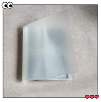 4-grid transparent card book Polaroid metal card Yu-gi-oh Pokémon card collection storage book