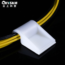 HK-7 1600T adhesive cable cable clamp holder adhesive DuPont wire wiring clamp 100 packs