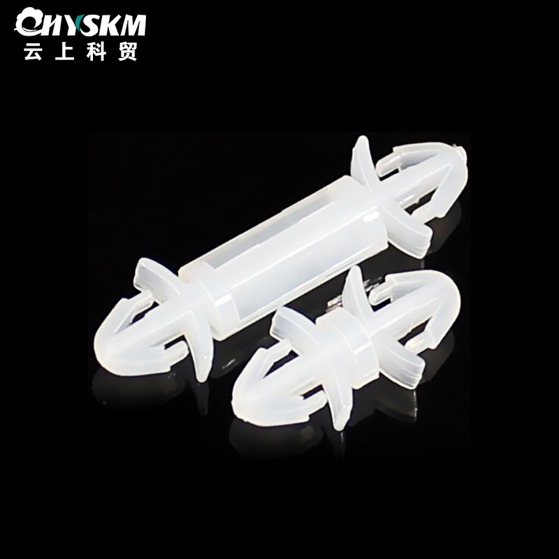 Breadboard double head nylon column fixed bracket M3 Carpost aircraft head PC plate insulation cushion high isolation column support column-Taobao