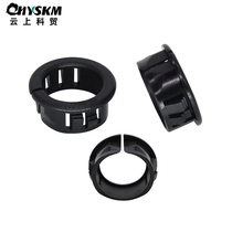 Buckle type open wire protection sleeve nylon wire through loop plastic through hole protection coil wire insulation protection sleeve outlet ring buckle