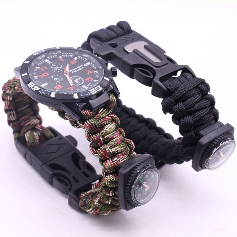 Wolf Warrior 2 Wujing Lengfeng same watch 3s military fan male special forces outdoor survival outdoor sports umbrella rope