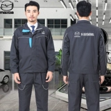 Mazda, лонгслив для работы, нарукавники, комплект, подходит для весны и осени