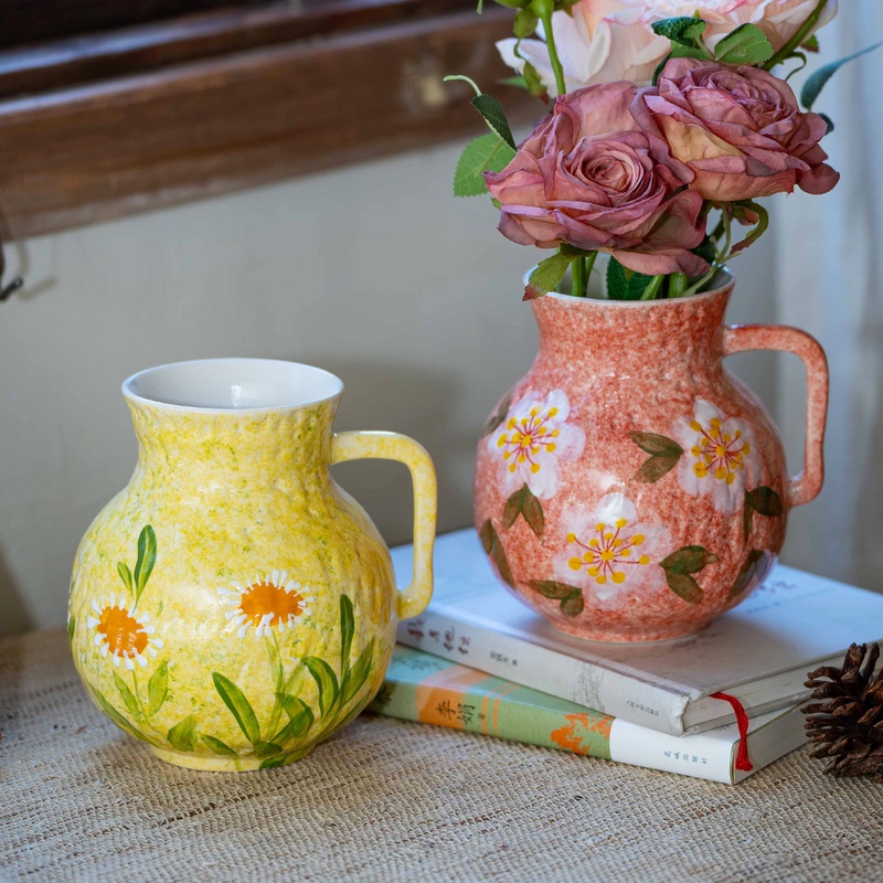 Jingdezhen Ceramic Vase Hand-Painted with Traditional Ink Style, Vintage Tabletop Hydroponic Flower Vessel, Decorative Piece for Entryway, Living Room, and Tv Cabinet Jingdezhen Ceramic Vase Hand-Painted with Traditional Ink Style, Vintage Tabletop Hydroponic Flower Vessel, Decorative Piece for Entryway, Living Room, and Tv Cabinet