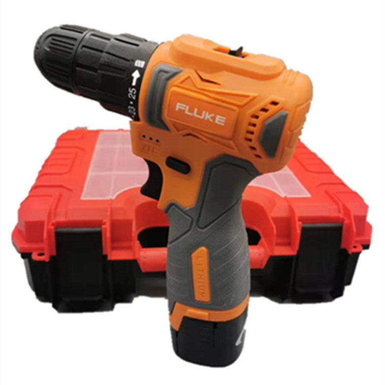 Fluke 18V 48V 108V lithium electric drill multi-function home pistol drill rechargeable drill driver electric screwdriver