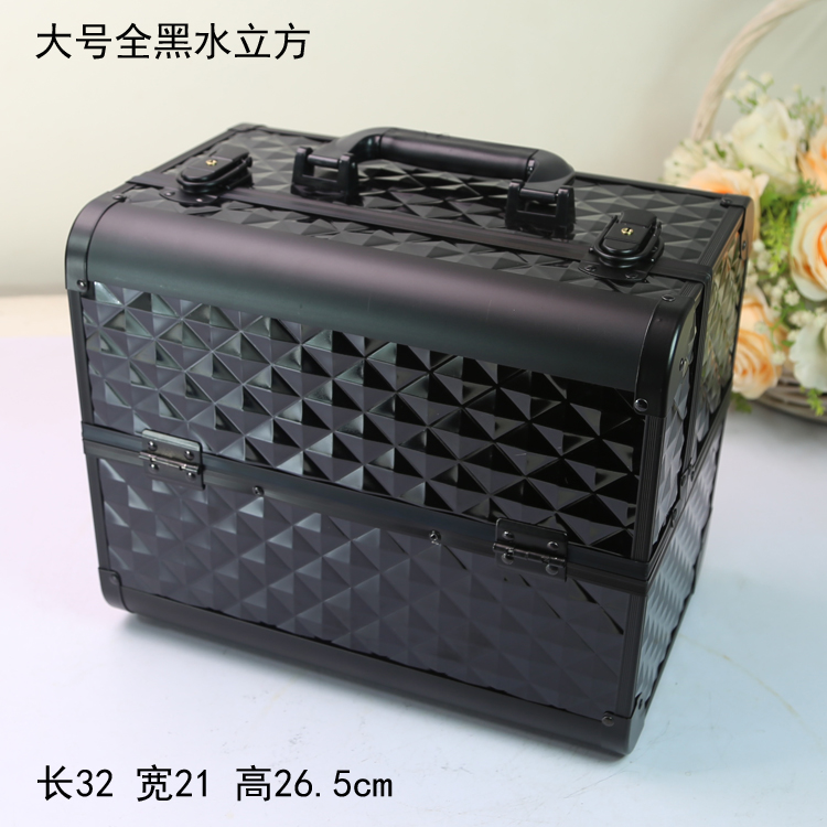 Makeup Package Cosmetic Box Collection Box Professional Makeup Tool Multi-layer Large Double Open Suite