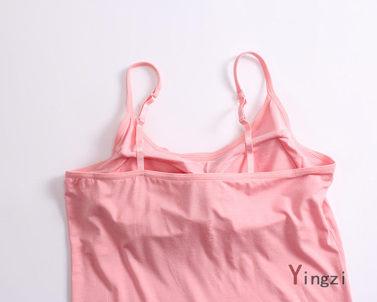 Modal với một miếng đệm ngực bên trong yoga no rims bra top sling đáy áo sơ mi không tay vest thể thao nữ áo bra đẹp