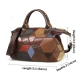 Вместительная и большая ретро демисезонная сумка через плечо для путешествий, коллекция 2023, из натуральной кожи, премиум класс