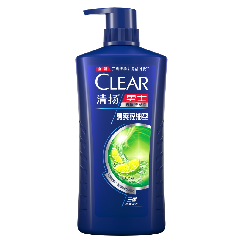 Qingyang men's shampoo 720g clear and smooth control of oil to go to the oil amino acid shampoo