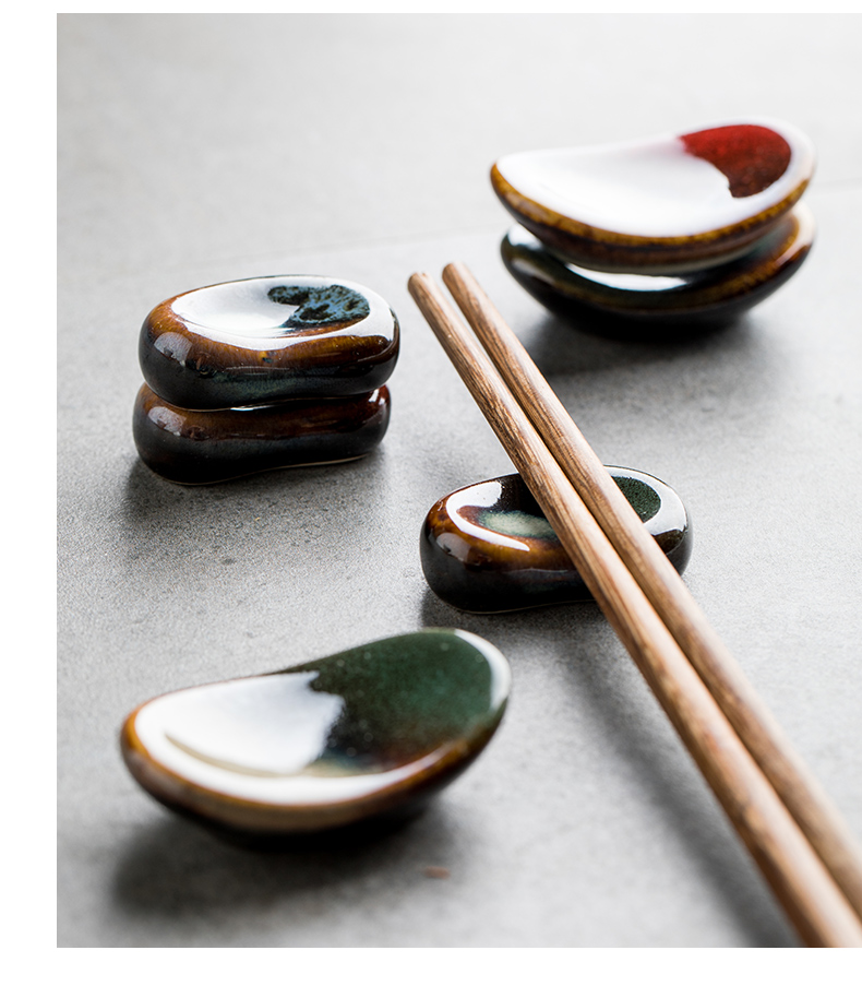 Youcci creative porcelain ceramic spoon household hotel leisurely dinner spoon, small spoon, spoon, chopsticks chopsticks shelf