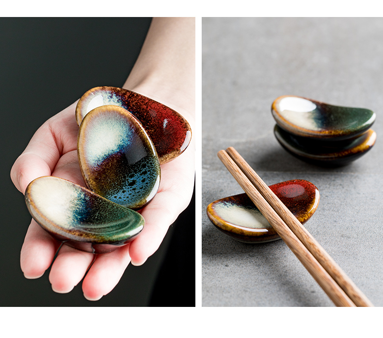 Youcci creative porcelain ceramic spoon household hotel leisurely dinner spoon, small spoon, spoon, chopsticks chopsticks shelf